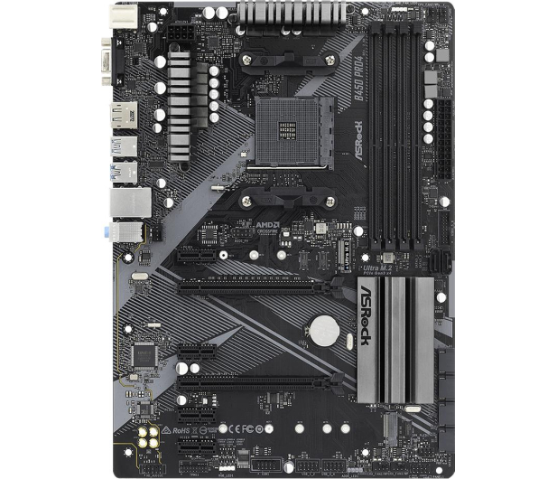 ASROCK Płyta główna Asrock B450 PRO4 R2.0 - 1071824 - zdjęcie 3
